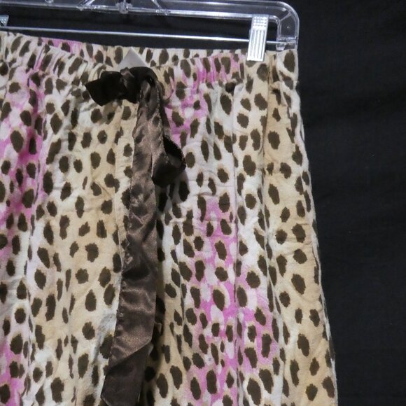 JOE FRESH | medium | 100% Cotton | Leopard Print Pajama Pants - Picture 5 of 16